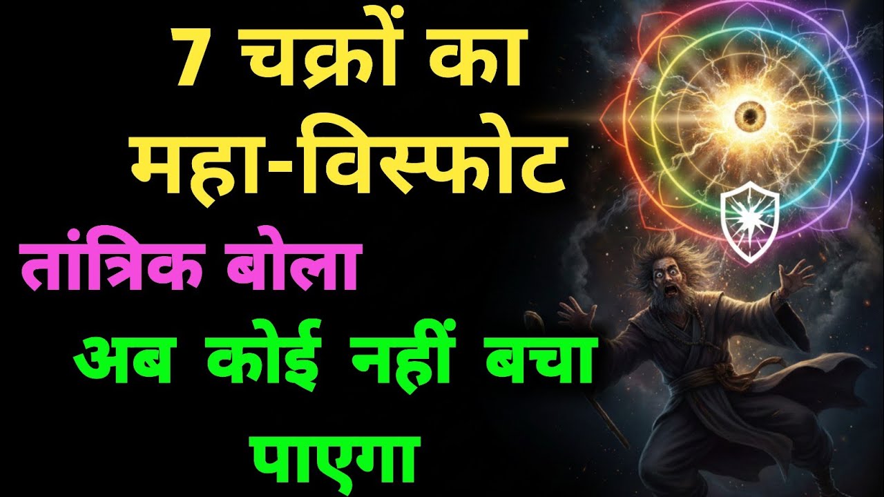 7 चक्रों का महा-विस्फोट! 😱 तांत्रिक की खतरनाक भविष्यवाणी | The Dark Truth of 7 Chakras