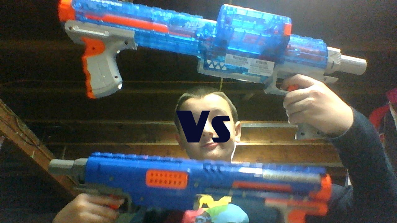 Nerf Raider CS 35 Vs Rampage YouTube