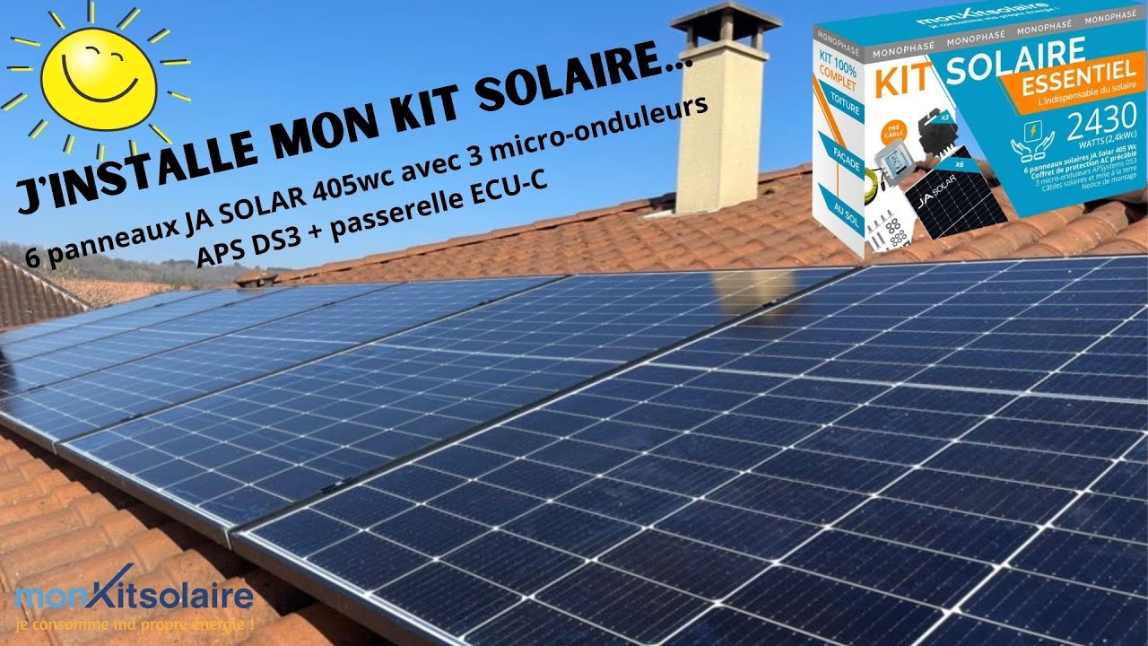 Panneaux Solaires - Achetez en ligne chez Mon Kit Solaire