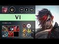 Vi Jungle vs Elise - KR Grandmaster Patch 25.17