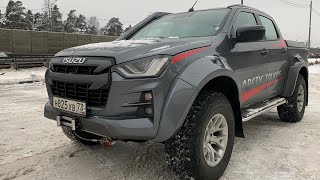 Isuzu D-Max Arctic Trucks - Pov Test Drive. Driver’s Eyes