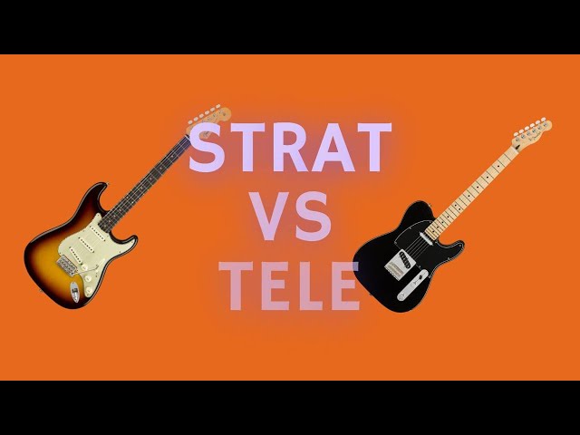 STRATOCASTER vs TELECASTER class=