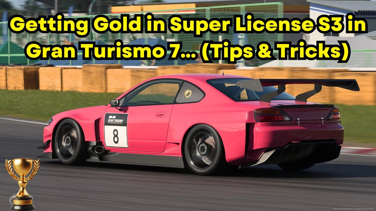 Gold in Gran Turismo 7's Super License S3 “Tsukuba Circuit” (Time