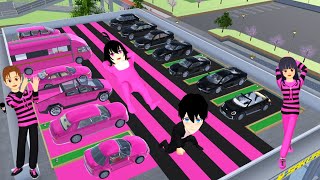 YUTA MIO BABY CELINE COLLECT BLACK CARS & PINK CARS - SAKURA SCHOOL SIMULATOR