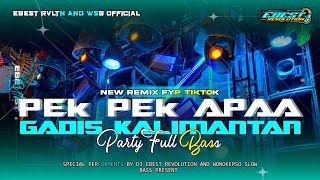 Dj P P Apa Gadis Manis Kalimantan Viral Tiktok  Bass Party Horeg  Ebest Rvltn