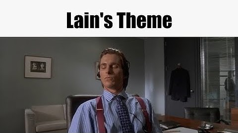 Listening to Serial Experiments Lain OST be like