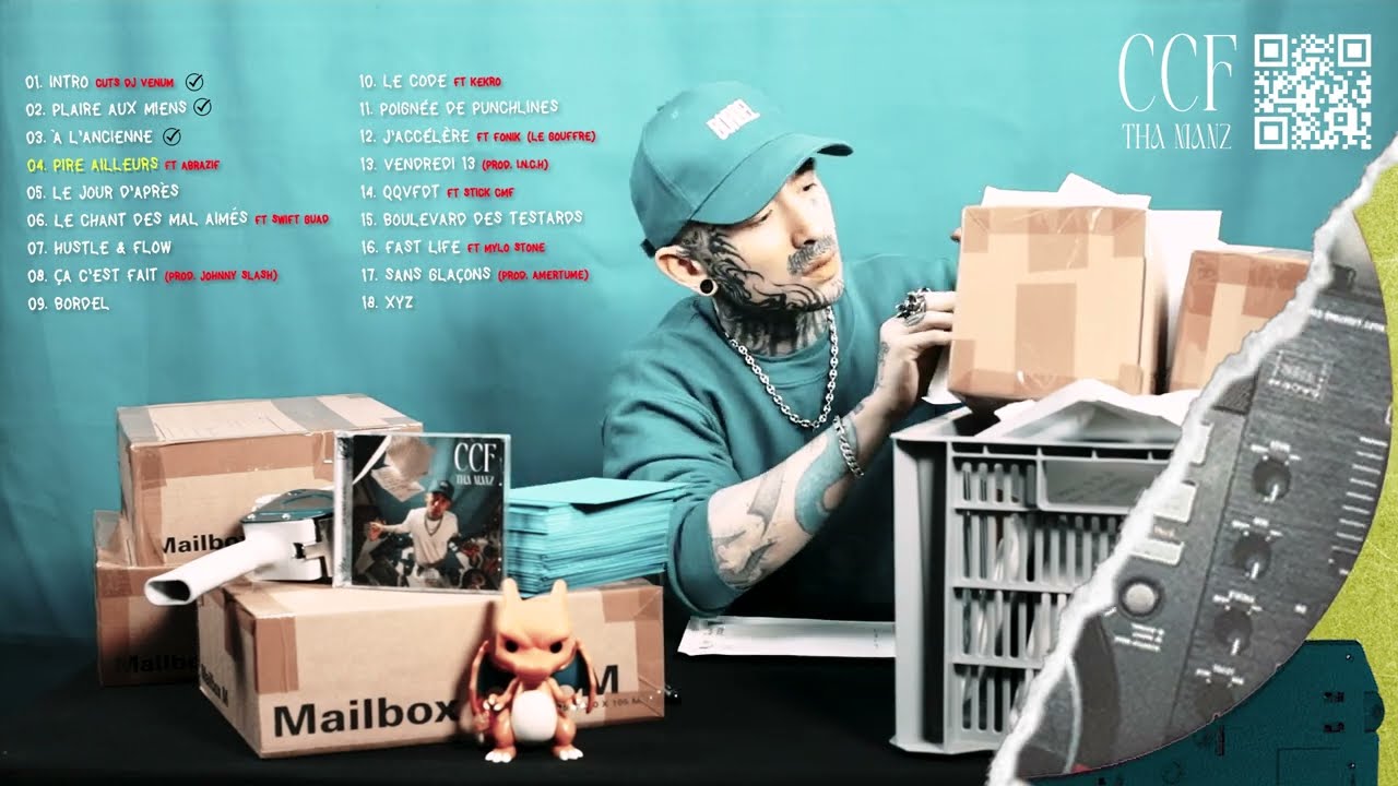 Tha Manz ft. Abrazif - PIRE AILLEURS - Album CCF (Visualizer)