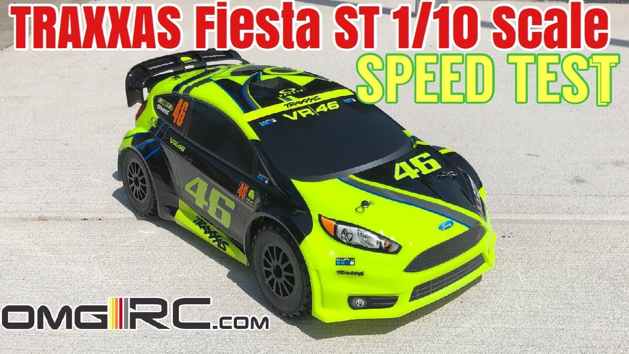 traxxas ford fiesta st rally top speed