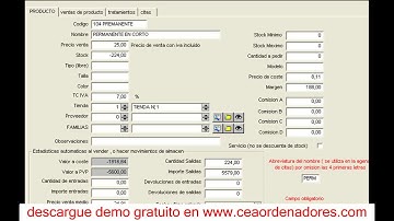 software gestion peluqueria full