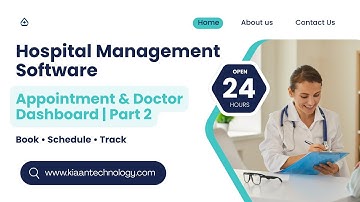 Hospital Management Software | Appointment & Doctor Dashboard Demo | HMS – Part 2