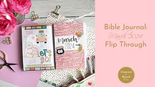 Bible Journal: March 2024 Flip Through