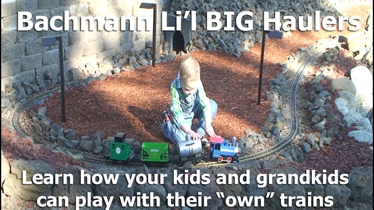 Garden Trains: UnBoxing - Bachmann Lil BIG Haulers - Engines and Rolling Stock