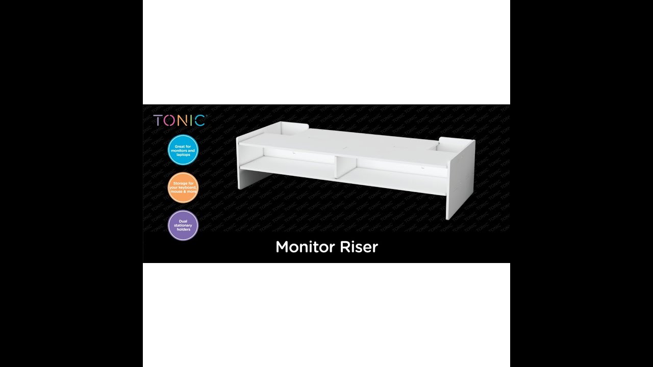 Tonic Monitor Riser Unbox and Assemble - YouTube