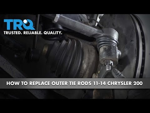 How to Replace Outer Tie Rods 11-14 Chrysler 200