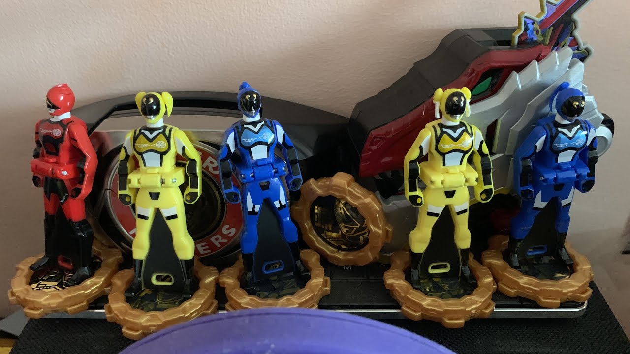 Unofficial Sentai Akibaranger 10th Anniversary Ranger Key & Sentai Gear ...