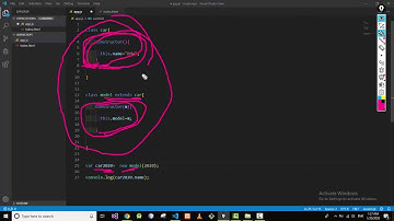 تطبيق مفهوم الوراثه جافا سكربت | how to inheritance from other class