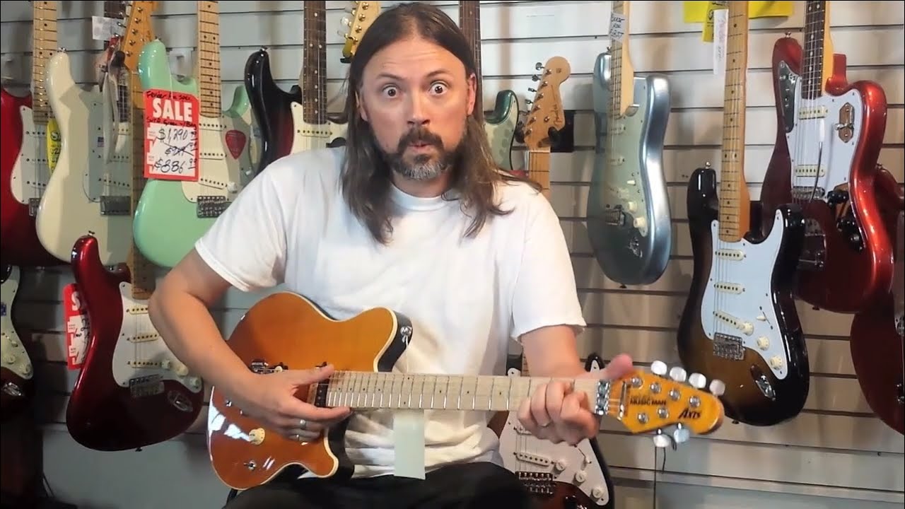 Демонстрация/обзор Ernie Ball Music Man Axis