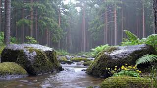 Gentle River Stream for Relaxing Mind and Night Sleep
