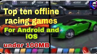 Top ten racing games for Android and iOS (Under 100mb ) offline screenshot 5