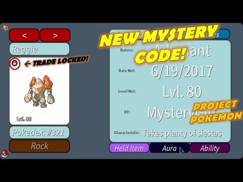 New Code Pokemon Project Pokemon Youtube - codes for roblox project pokemon may 19 2017