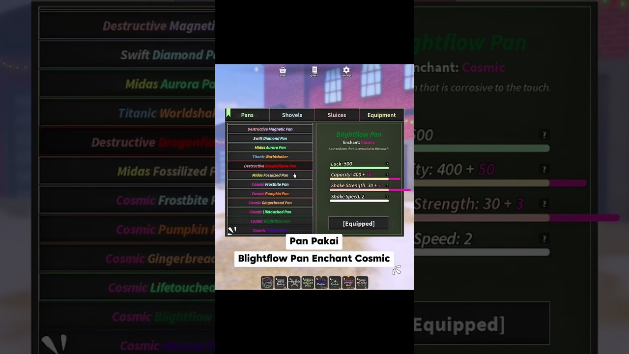 Spill Museum dan Equipment Set Eng_Sopspokeng di Prospecting