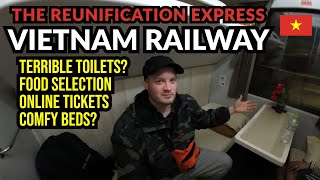 VIETNAM RAILWAY GUIDE | First Class vs Second Class | Review (Reunification Express) 🇻🇳