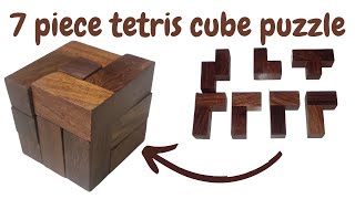 How to solve 7 piece Tetris Cube Puzzle