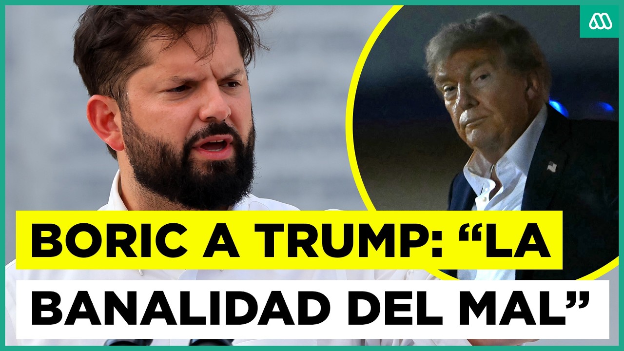 Boric lanza dura crítica a Trump por mensaje sobre Irán y cuestiona a quienes 