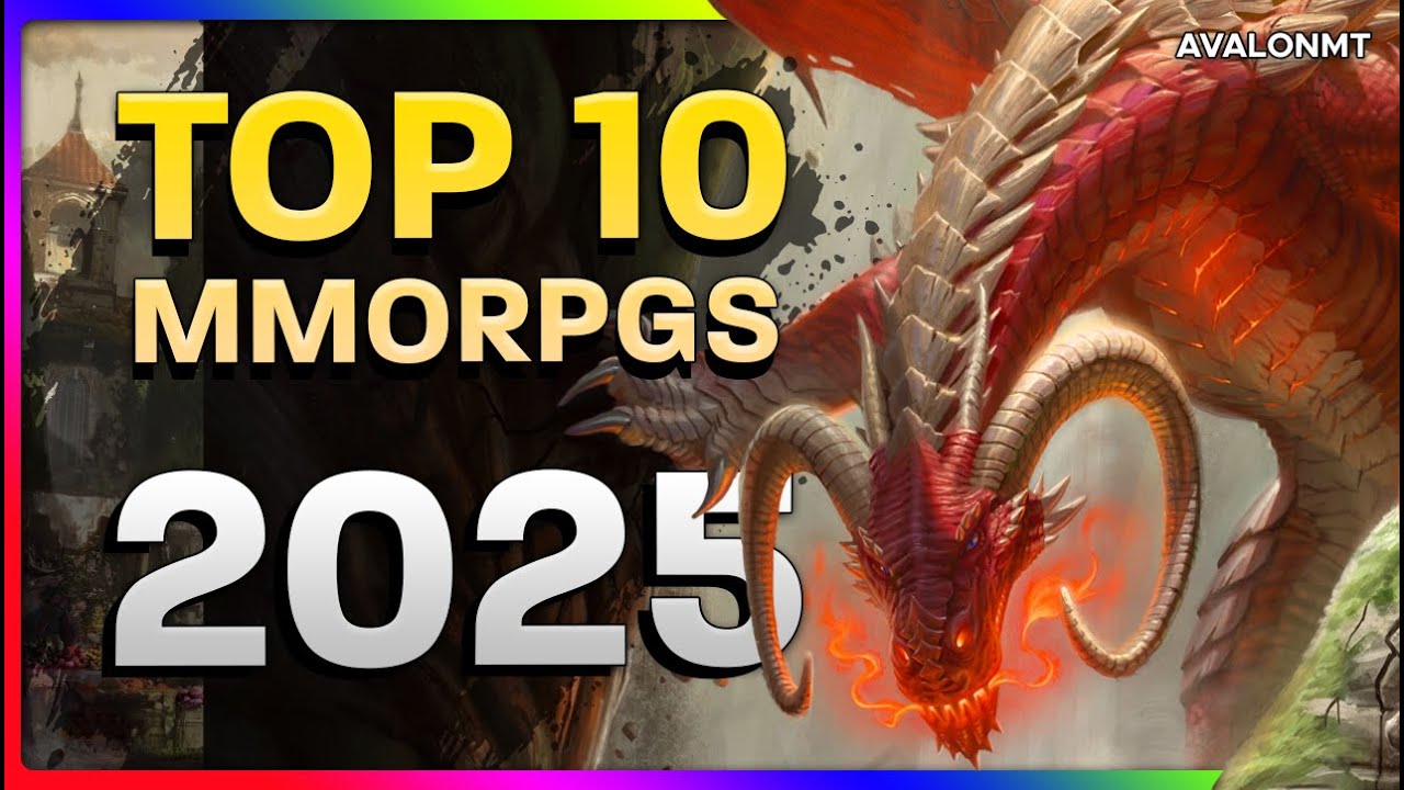 TOP 10 MMORPGS EM 2025 PARA COMEÇAR A JOGAR (ou continuar jogando)