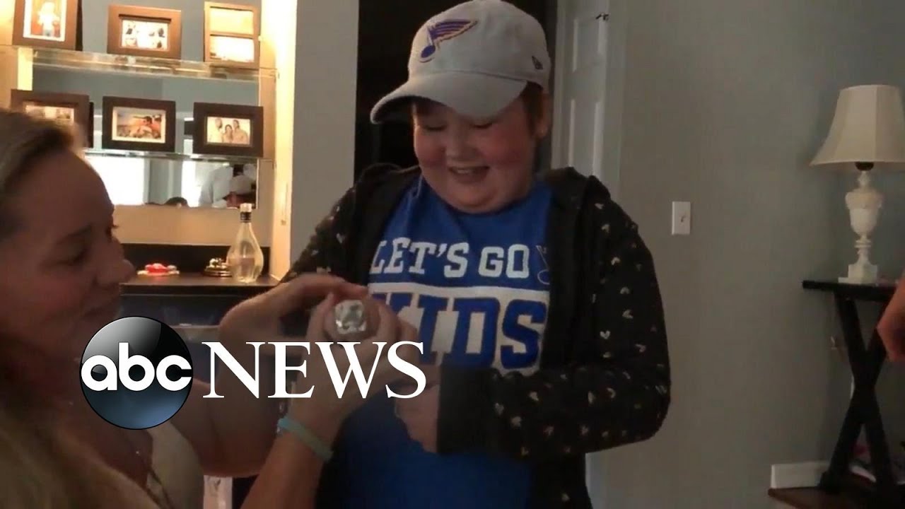 St. Louis Blues Surprise Superfan With Championship Ring