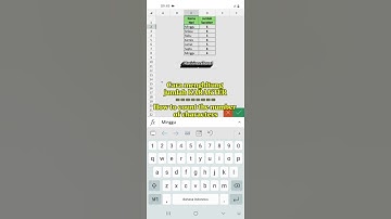 Cara menghitung jumlah karakter di excel #excel #tutorialexcelpemula #exceltips #tutorial