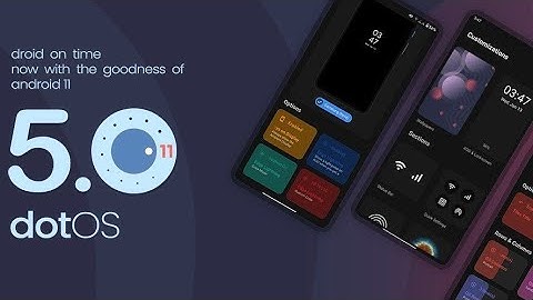 Redmi 5a: DotOS Official 5.0 | ANDROID 11 R | Droid on Time | Mix UI | Attractive Theme & More