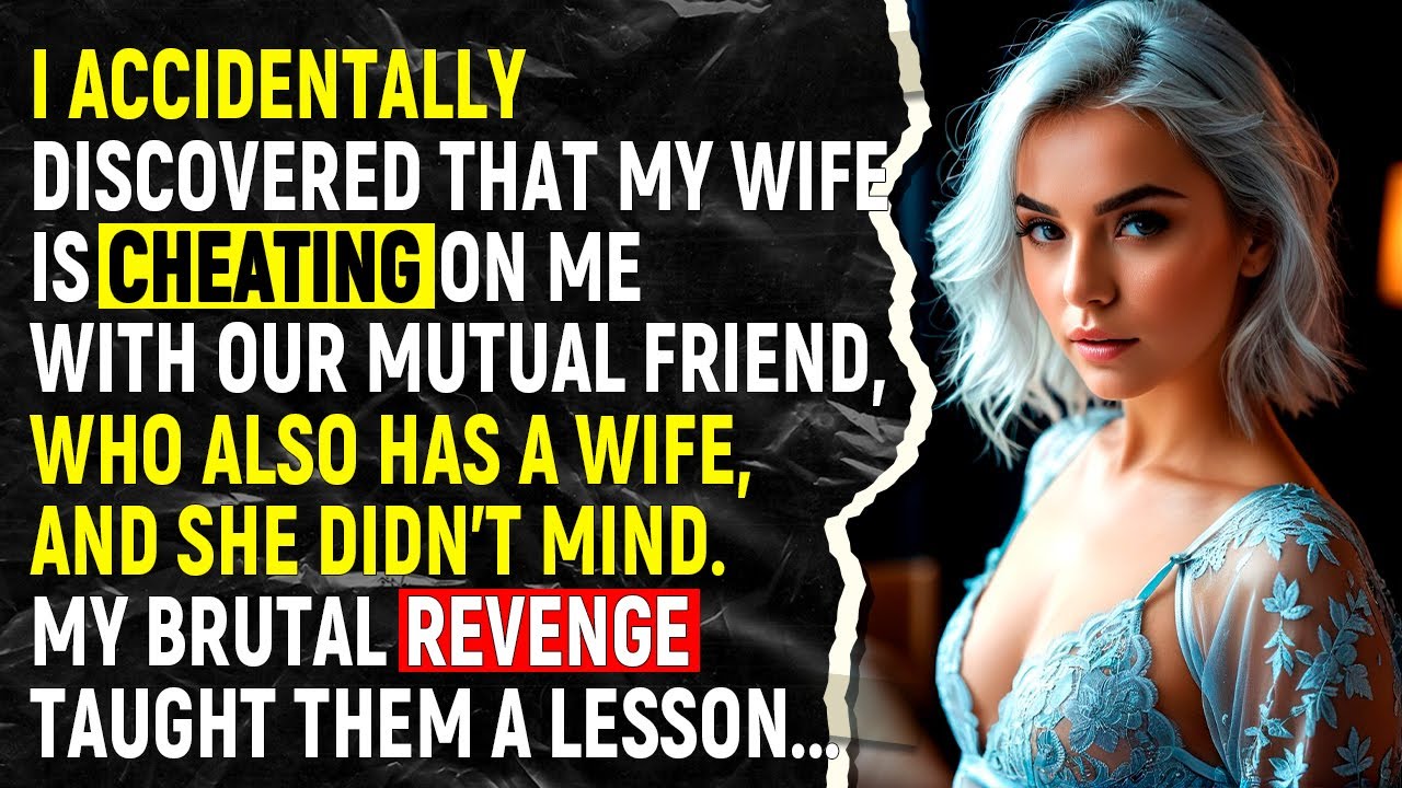 I found out that my wife is cheating on me with our mutual friend. They ...