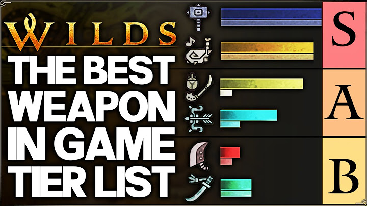 Monster Hunter Wilds - New BEST Most Fun Weapon in Game - All Weapons Ranked Tier List & Guide!