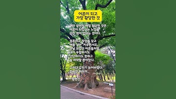 어른이 되고 가장 황당한 것 #황현산 #명언 #삶의지혜 #인생명언 #인생조언 #공감글귀 #멋진글귀 #좋은글 #어른 #마음