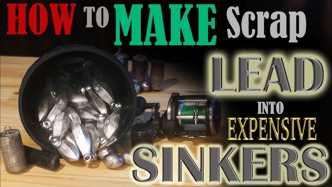 How to guide for making fishing sinkers 