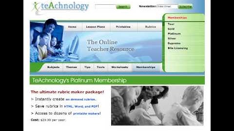 Creating and Using Rubrics with Technology Rich Projects 1e2