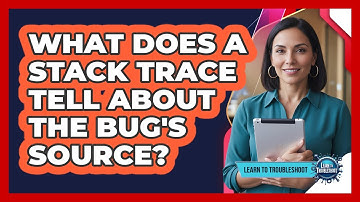 What Does a Stack Trace Tell About the Bug