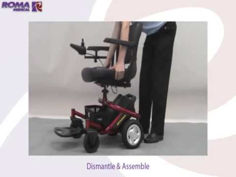 Orange badge S941 Reno Powerchair Roma Medical) Orange Badge Mobility