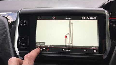 Peugeot Sat Nav Deleting Old Destinations