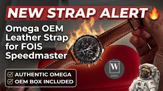 Omega OEM Leather Strap for FOIS Speedmaster 🔥 Review - Is It Worth It? 🤔