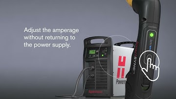 Hypertherm Powermax SYNC Handheld Torch Adjust Amperage