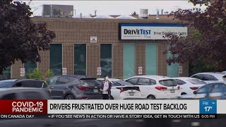Frustration over staggering road test backlog