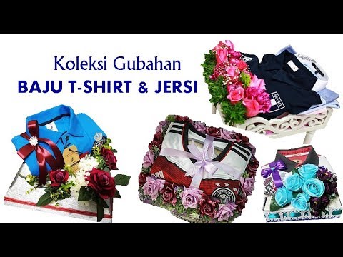 Gubahan Hantaran Baju T-Shirt & Jersi - YouTube