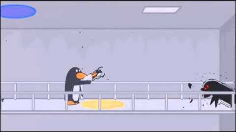 Portals and a penguin fight sequences Ephixa