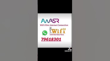 Awasr WiFi connection. Call & WhatsApp.  79 61 83 01