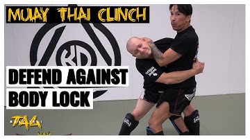 Muay Thai Clinch: One Arm Overhook & Crossface Body Lock Escape with Kaensak Sor Ploenjit