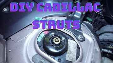 Changing struts on my 1991 Cadillac DeVille!!