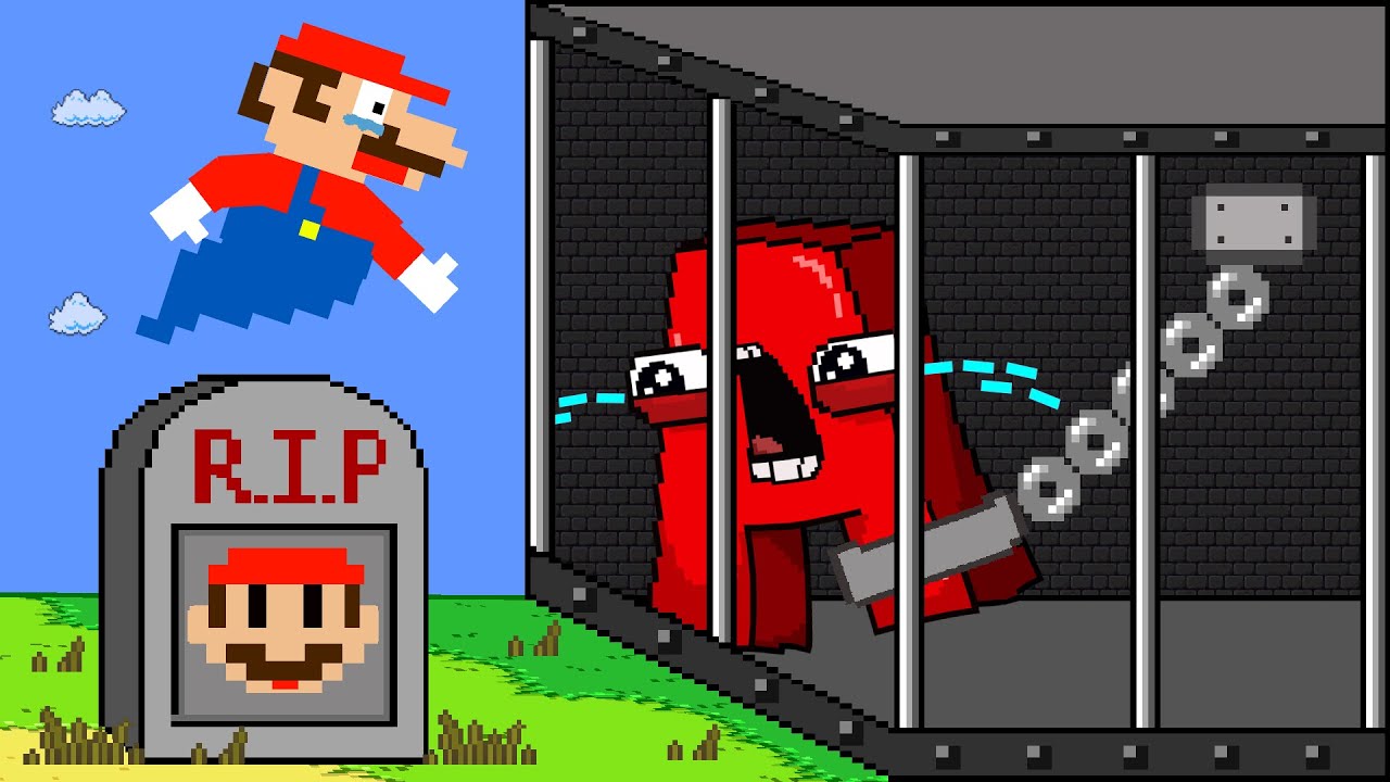 Alphabet Lore (A - Z...) R.I.P Mario in Giant Maze, Mario...Please Comeback | GM Animation