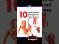 10 Exercises to BULLETPROOF Your Knees 🦵💪 | No More Pain! #viral #kneepain #yt #cricket #ytshorts
